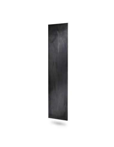 Cinier Unis Lisse Brut Gris Contemporary Radiator