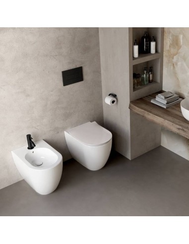 Hatria Fusion Floorstanding Single Hole Bidet