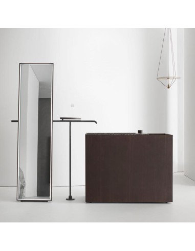 Falper Ma Freestanding Cabinet With Semi-Integrated Marble Sink