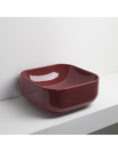 Simas Balloon Square Countertop Washbasin