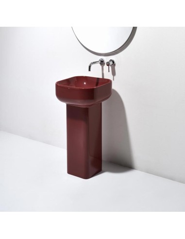 Simas Balloon Lavabo Squadrato Freestanding