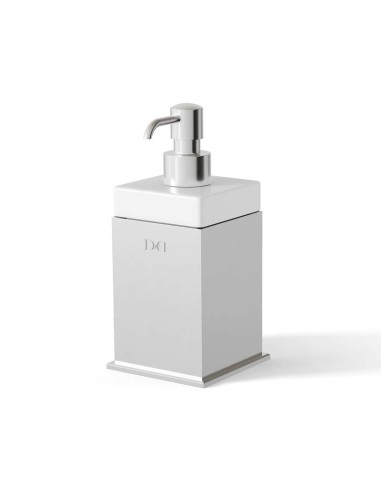 Devon & Devon Cube Dispenser Porta Sapone Cromo Da Appoggio