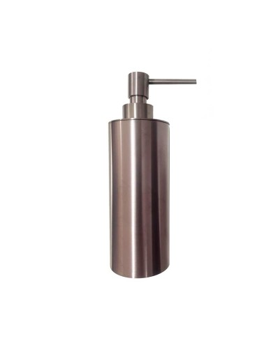 Quadro Design Brushed Gold Rose Stainless Steel Countertop Soap Dispenser