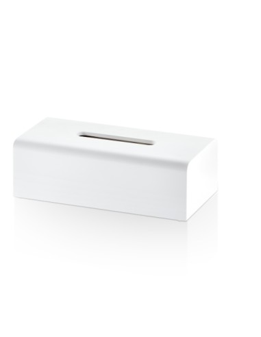 Decor Walther Stone Freestanding Matt White Tissue Box