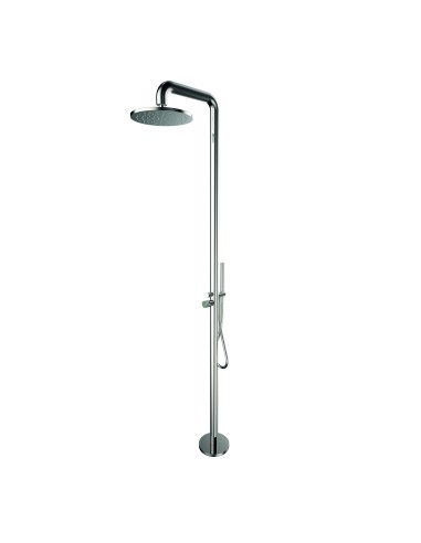 Ritmonio Diametro35 Inox Colonna Doccia Freestanding In Acciaio Inossidabile