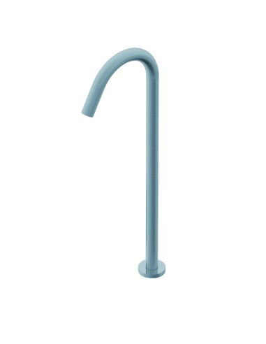 Ritmonio Dot316 Round Brushed Stainless Steel Washbasin Spout H 50 Cm