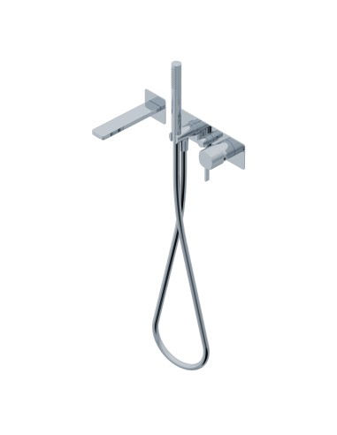 Ritmonio Haptic Stainless Steel Built In Bathtub Mixer